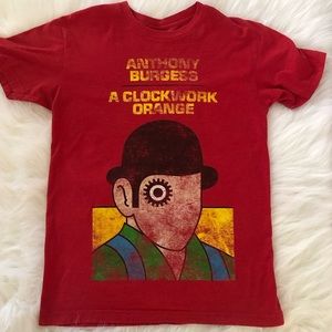A Clockwork Orange graphic tee.